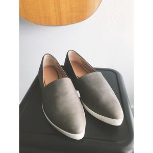 Dr. Scholl’s Brown Leather Flats